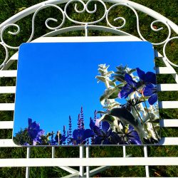 Blue floral placemat for sale